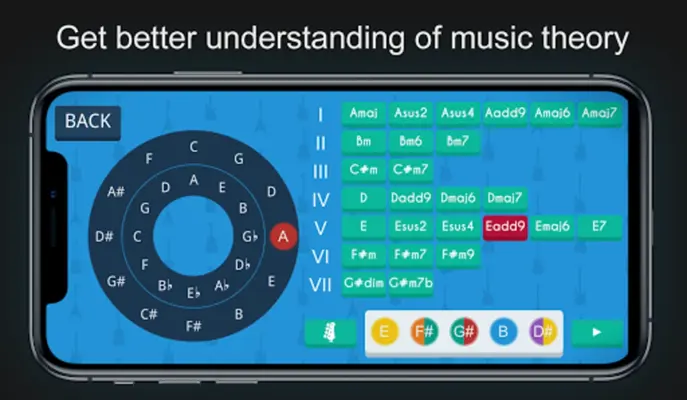 Guitario - Guitar Notes Traine android App screenshot 9