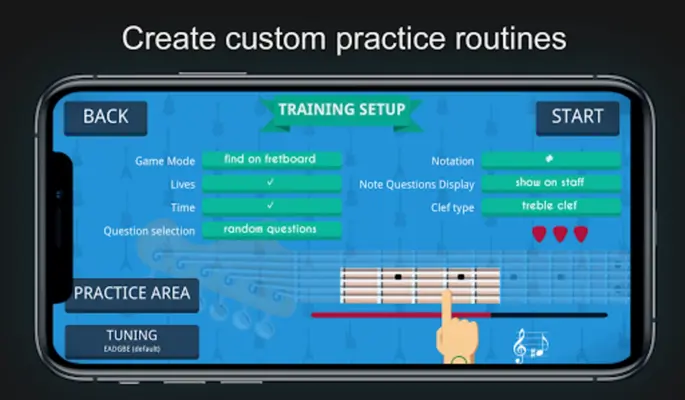 Guitario - Guitar Notes Traine android App screenshot 14